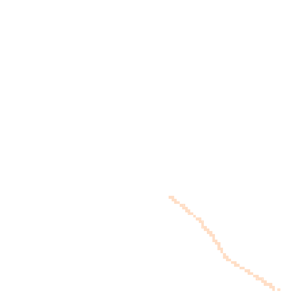 Night-time road noise heatmap for PO8 0NZ