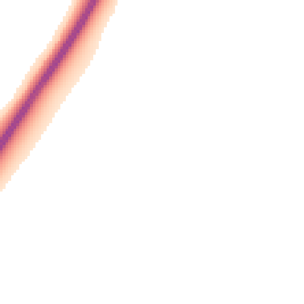 Night-time road noise heatmap for PO8 0QF