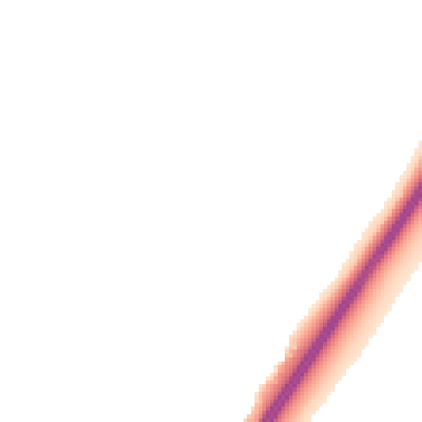 Night-time road noise heatmap for PO8 0UZ