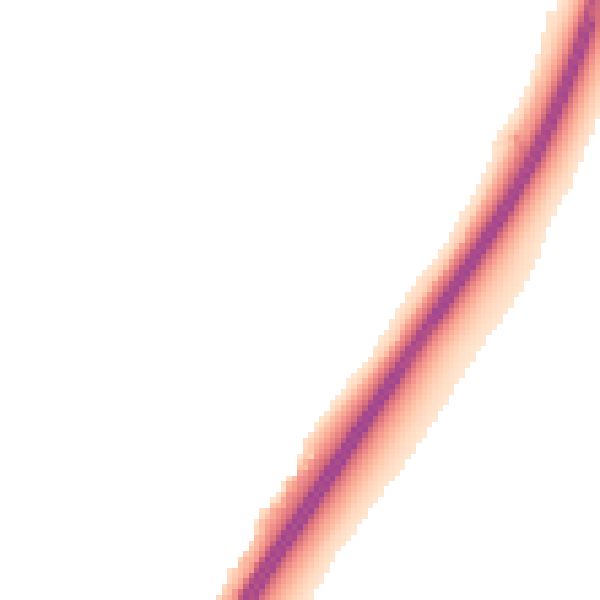 Night-time road noise heatmap for PO8 0WN