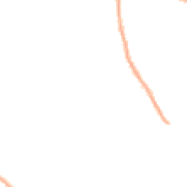 Night-time road noise heatmap for PO8 8PY
