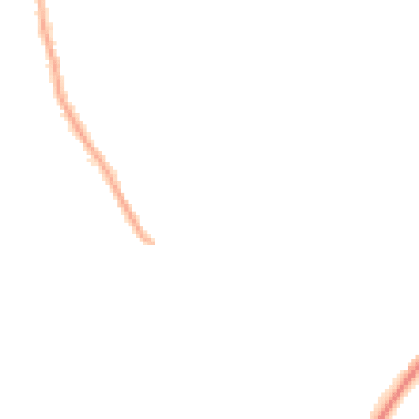 Night-time road noise heatmap for PO8 8TU