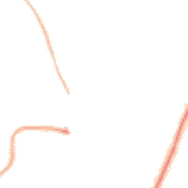 Night-time road noise heatmap for PO8 9QH