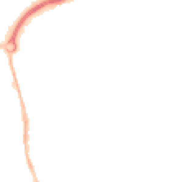 Night-time road noise heatmap for PO9 1BJ