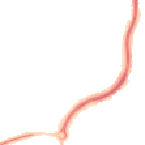 Night-time road noise heatmap for PO9 2BP