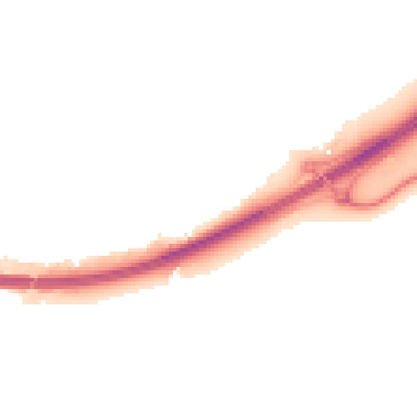 Night-time road noise heatmap for PO9 2TP