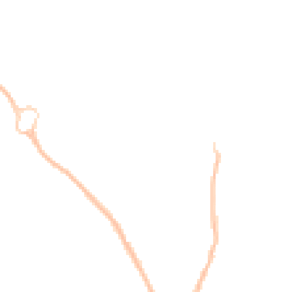 Night-time road noise heatmap for PO9 3SN