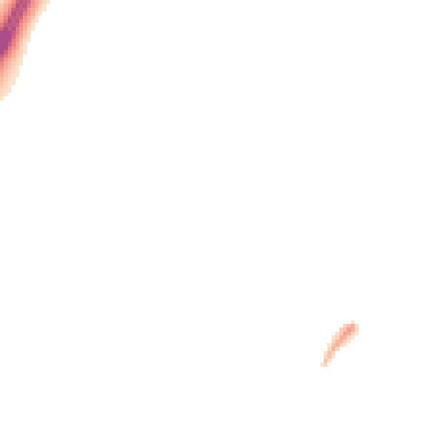 Night-time road noise heatmap for PO9 4EQ