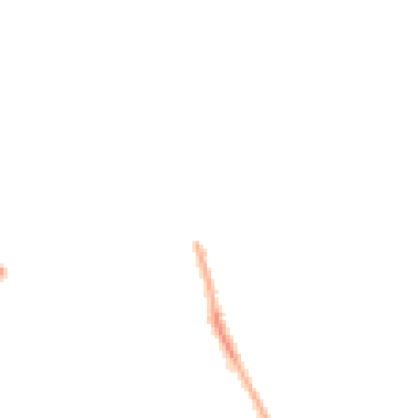 Night-time road noise heatmap for PO9 5ED