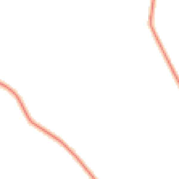 Daytime road noise heatmap for PO9 6DS