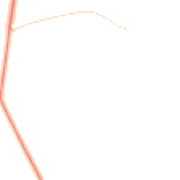 Daytime road noise heatmap for PO9 6DU