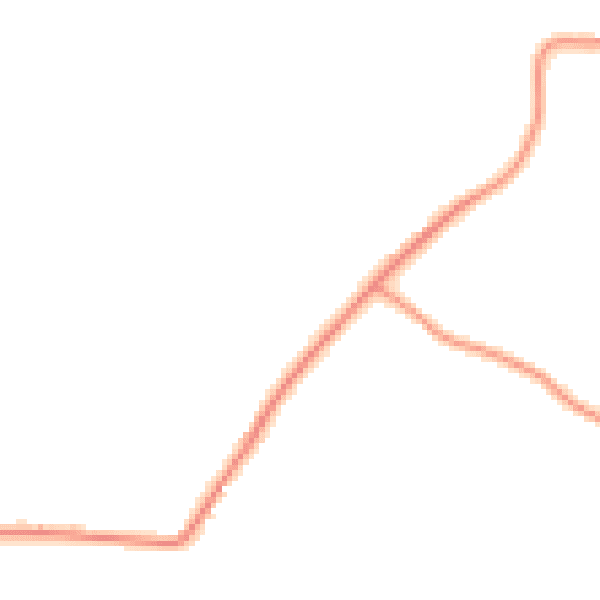 Daytime road noise heatmap for PO9 6EB