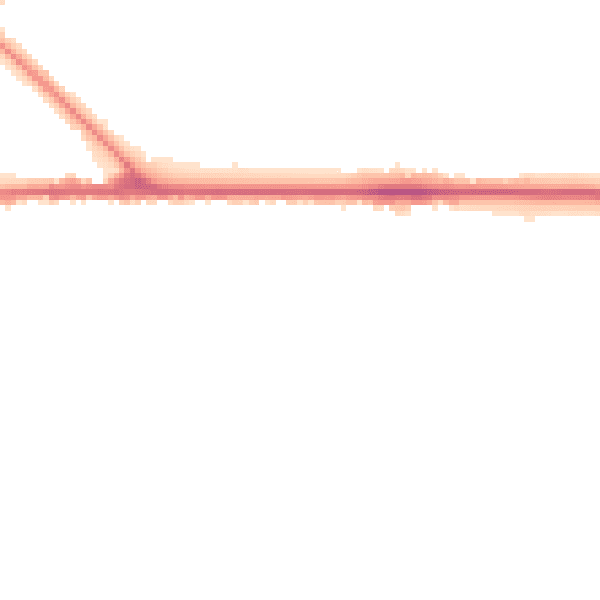 Night-time road noise heatmap for PR1 5TJ