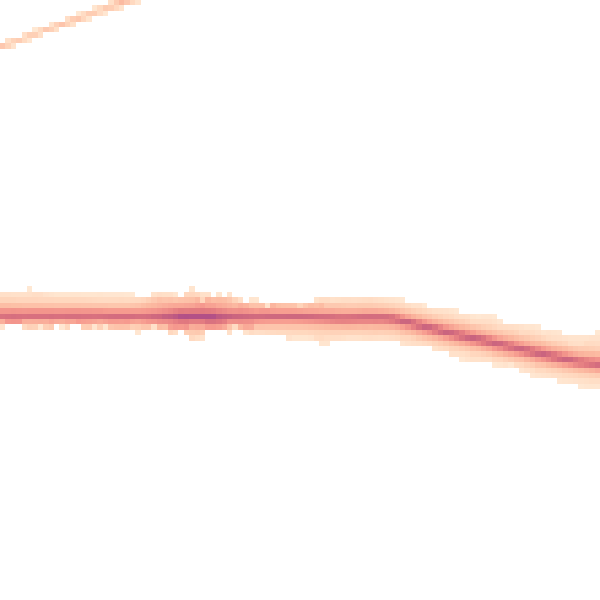Night-time road noise heatmap for PR1 5TQ