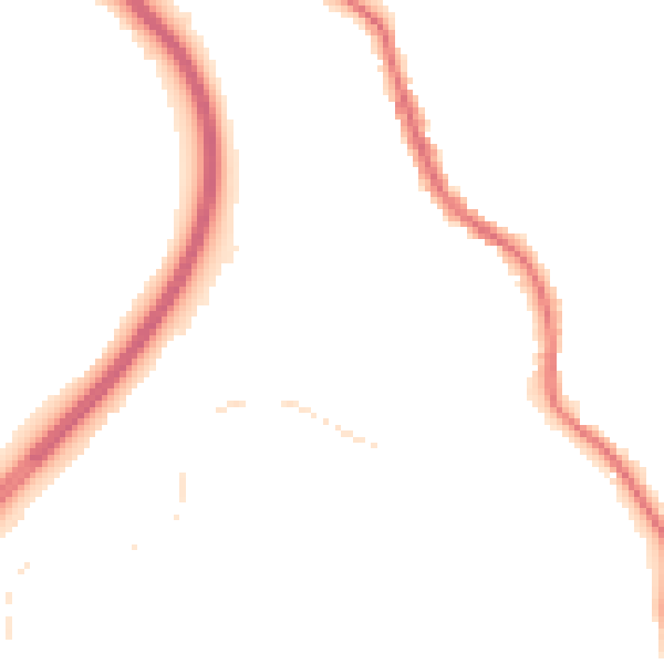 Night-time road noise heatmap for PR1 9JX