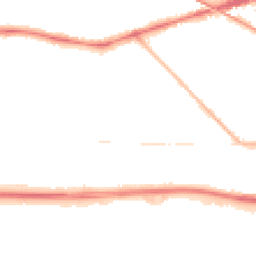 Night-time road noise heatmap for PR2 1AP