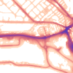 Daytime road noise heatmap for PR2 1AT