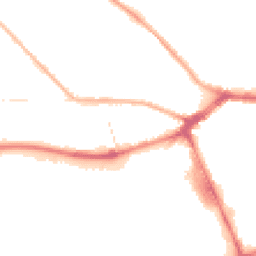 Night-time road noise heatmap for PR2 1BE