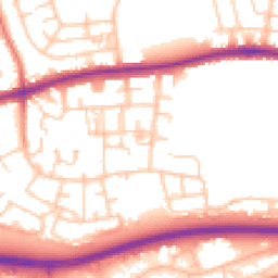 Daytime road noise heatmap for PR2 1NF