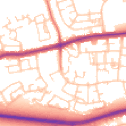 Daytime road noise heatmap for PR2 1PD