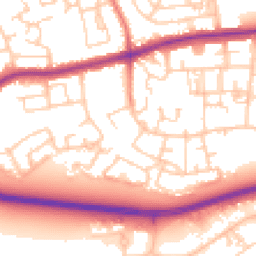 Daytime road noise heatmap for PR2 1PF