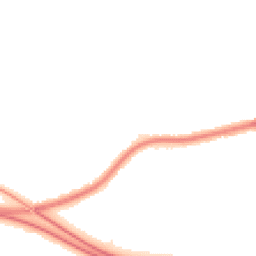 Night-time road noise heatmap for PR2 1YL