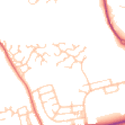 Daytime road noise heatmap for PR2 1YY