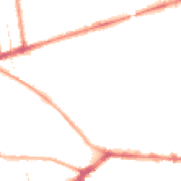 Night-time road noise heatmap for PR2 2DR