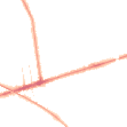 Night-time road noise heatmap for PR2 2EA