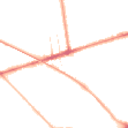 Night-time road noise heatmap for PR2 2JY