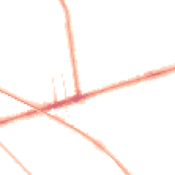 Night-time road noise heatmap for PR2 2LL