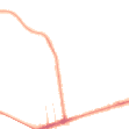 Night-time road noise heatmap for PR2 2LZ