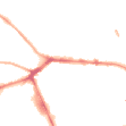 Night-time road noise heatmap for PR2 2NH
