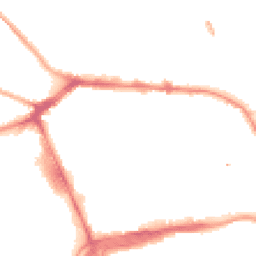 Night-time road noise heatmap for PR2 2QD