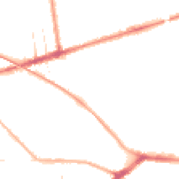 Night-time road noise heatmap for PR2 2SL