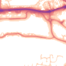 Daytime road noise heatmap for PR2 2YG