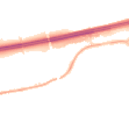 Night-time road noise heatmap for PR2 3BG