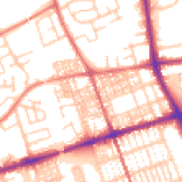 Daytime road noise heatmap for PR2 3DS
