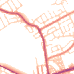 Daytime road noise heatmap for PR2 3LG