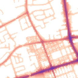 Daytime road noise heatmap for PR2 3PT