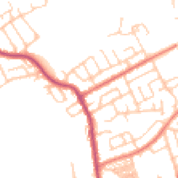 Daytime road noise heatmap for PR2 3RT