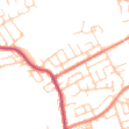 Daytime road noise heatmap for PR2 3TL