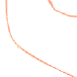 Night-time road noise heatmap for PR2 3YB