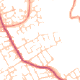 Daytime road noise heatmap for PR2 3ZL