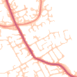 Daytime road noise heatmap for PR2 3ZQ