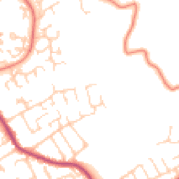 Daytime road noise heatmap for PR2 3ZX