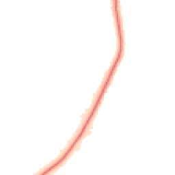 Night-time road noise heatmap for PR2 5BS