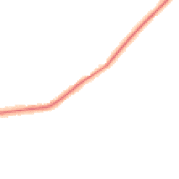 Night-time road noise heatmap for PR2 5DL