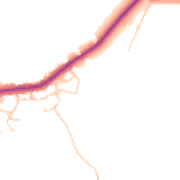 Daytime road noise heatmap for PR2 5DP