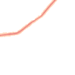 Night-time road noise heatmap for PR2 5DQ